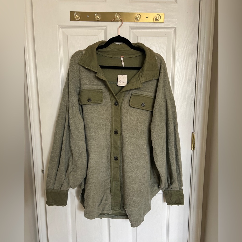 NWT Free People Ruby Shacket